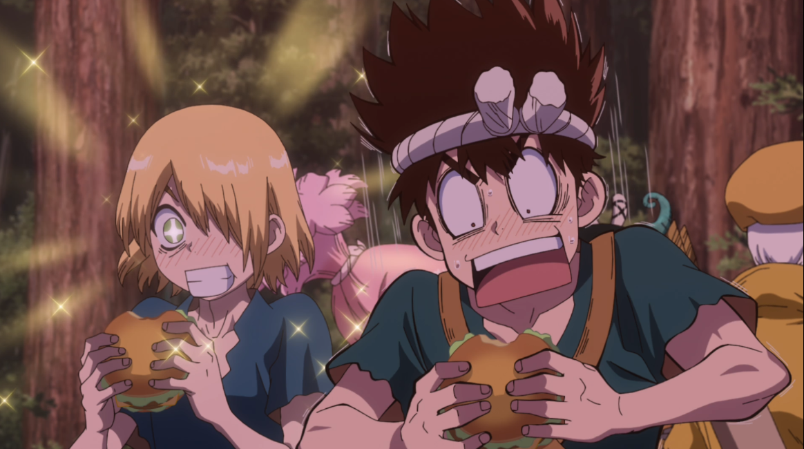 Dr. Stone Quarta Temporada Episódio 3 - Armadilha de Luz na Escuridão